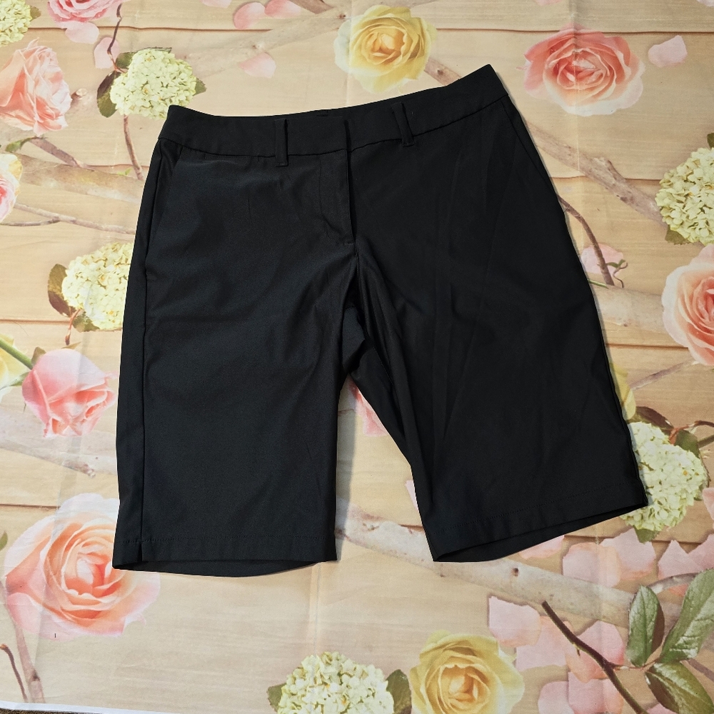 Nike black golf shorts